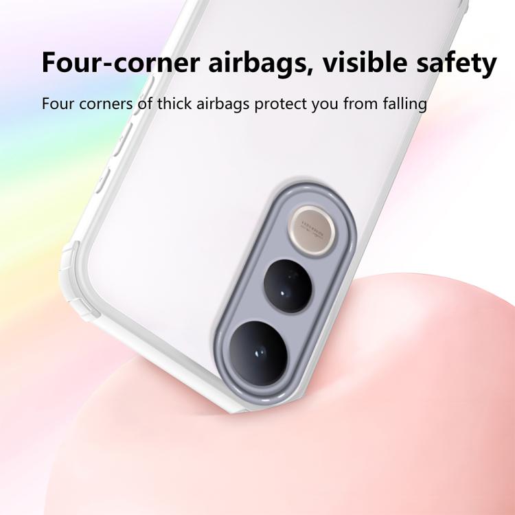 For vivo V50 Lite 4G / 5G Four Corners Shield Shockproof TPU Hybrid PC Phone Case