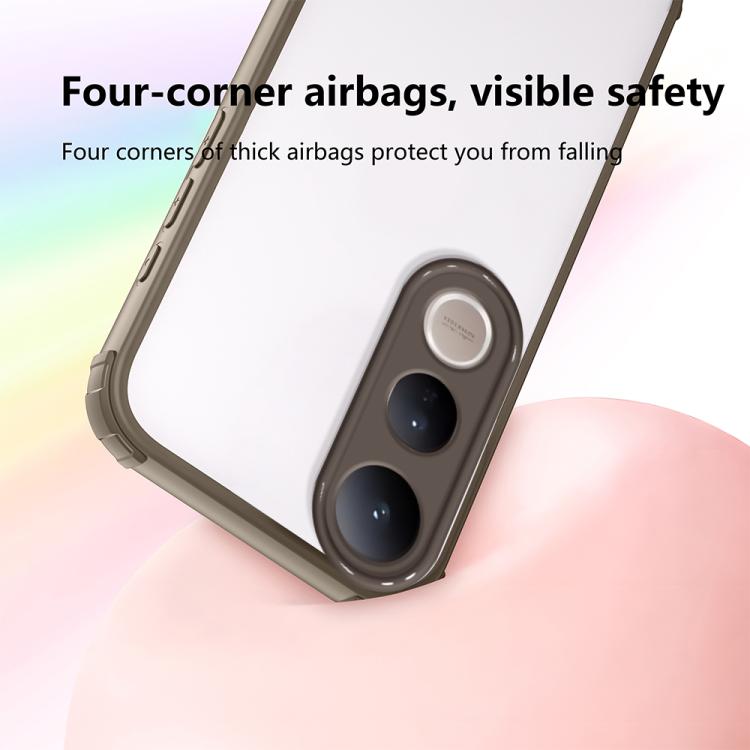 For vivo V50 Lite 4G / 5G Four Corners Shield Shockproof TPU Hybrid PC Phone Case