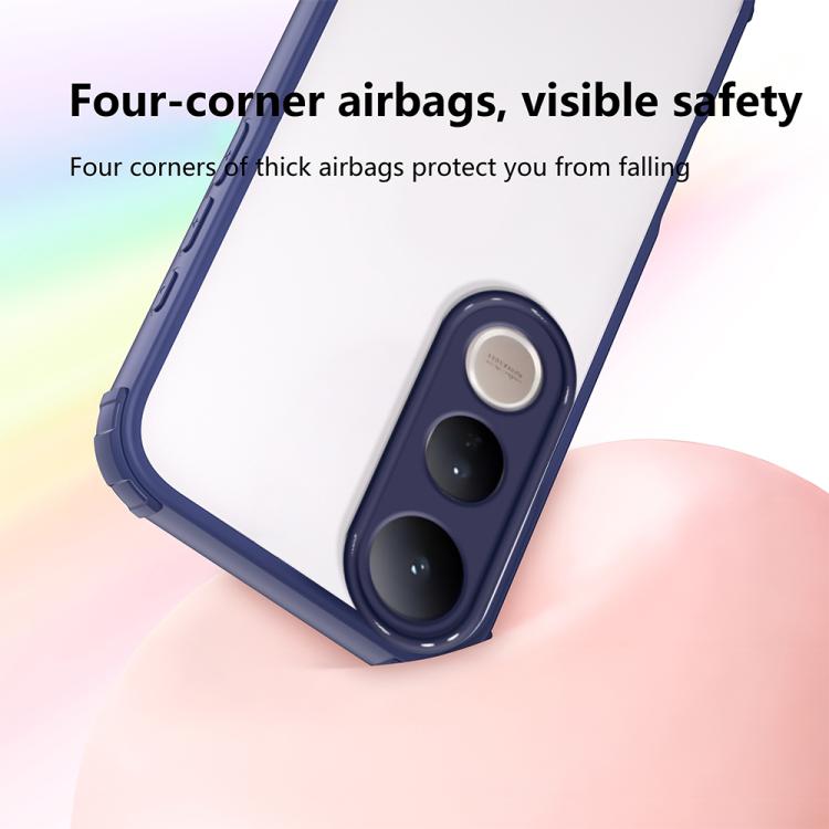 For vivo V50 Lite 4G / 5G Four Corners Shield Shockproof TPU Hybrid PC Phone Case