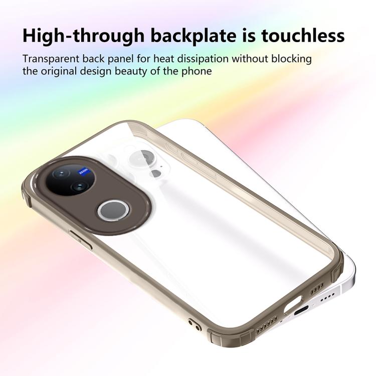 For vivo V50 / V50e 5G Four Corners Shield Shockproof TPU Hybrid PC Phone Case