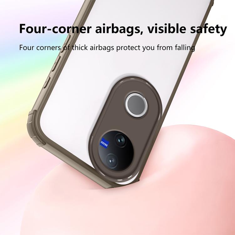 For vivo V50 / V50e 5G Four Corners Shield Shockproof TPU Hybrid PC Phone Case