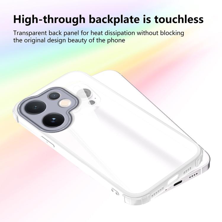 For vivo V60 5G Four Corners Shield Shockproof TPU Hybrid PC Phone Case