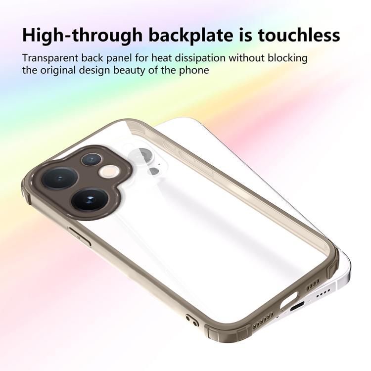 For vivo V60 5G Four Corners Shield Shockproof TPU Hybrid PC Phone Case