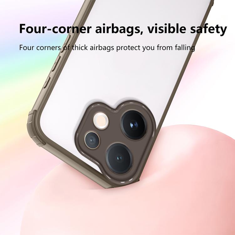 For vivo V60 5G Four Corners Shield Shockproof TPU Hybrid PC Phone Case