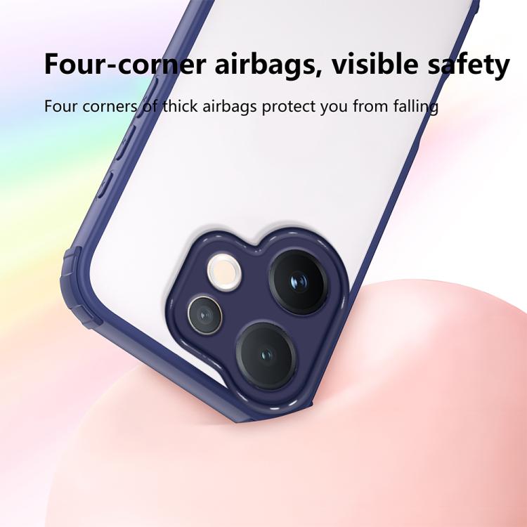 For vivo V60 5G Four Corners Shield Shockproof TPU Hybrid PC Phone Case