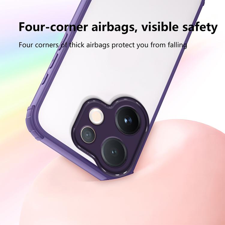 For vivo V60 5G Four Corners Shield Shockproof TPU Hybrid PC Phone Case