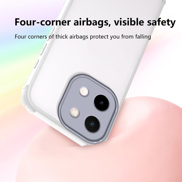 For vivo Y28 4G Four Corners Shield Shockproof TPU Hybrid PC Phone Case