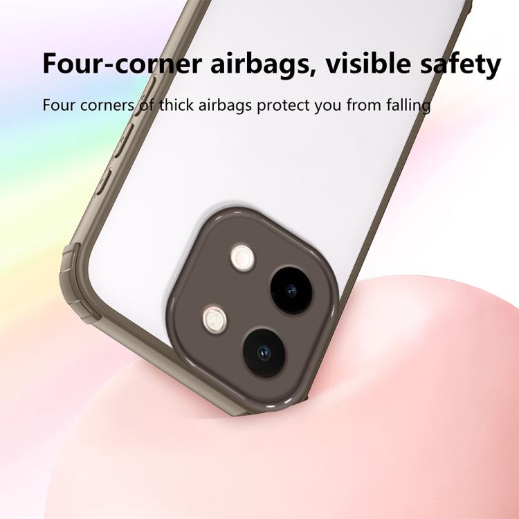 For vivo Y28 4G Four Corners Shield Shockproof TPU Hybrid PC Phone Case