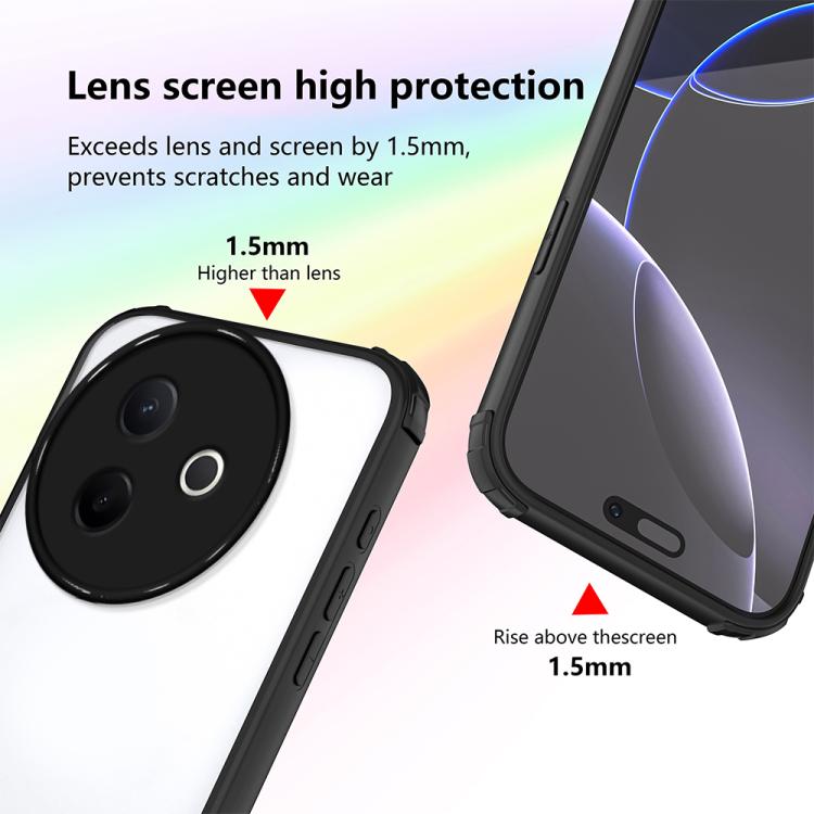 For vivo Y39 5G Four Corners Shield Shockproof TPU Hybrid PC Phone Case