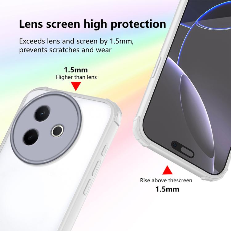 For vivo Y39 5G Four Corners Shield Shockproof TPU Hybrid PC Phone Case