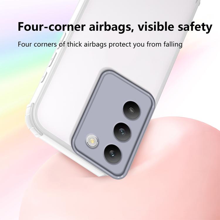 For vivo Y100 IND / V30 Lite ME Four Corners Shield Shockproof TPU Hybrid PC Phone Case