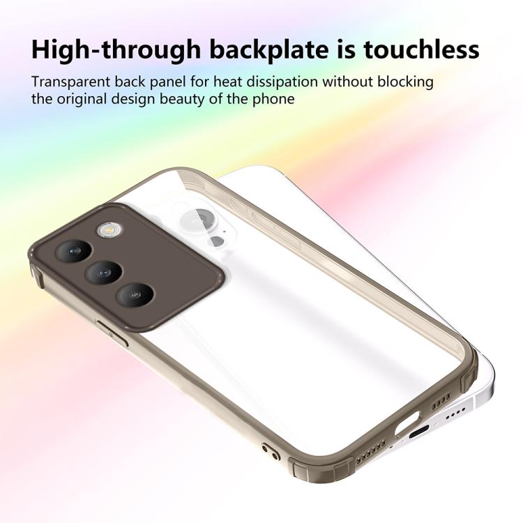 For vivo Y100 IND / V30 Lite ME Four Corners Shield Shockproof TPU Hybrid PC Phone Case