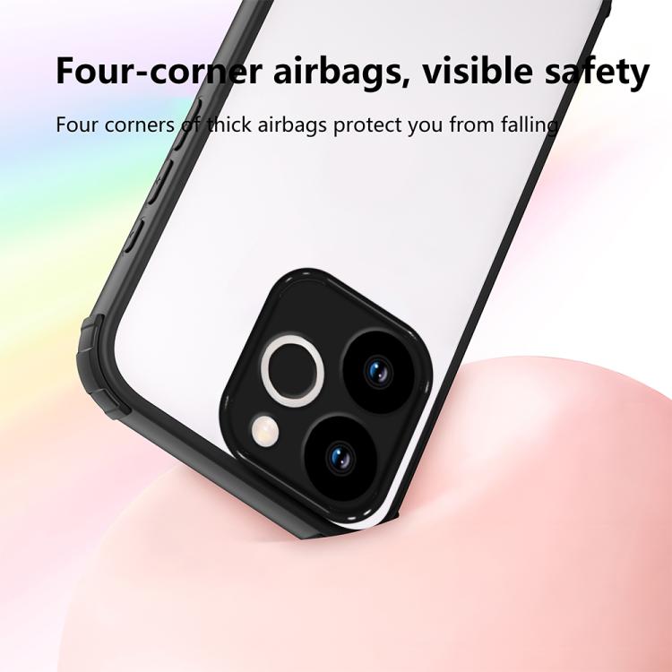 For Realme Note 70T 4G Four Corners Shield Shockproof TPU Hybrid PC Phone Case