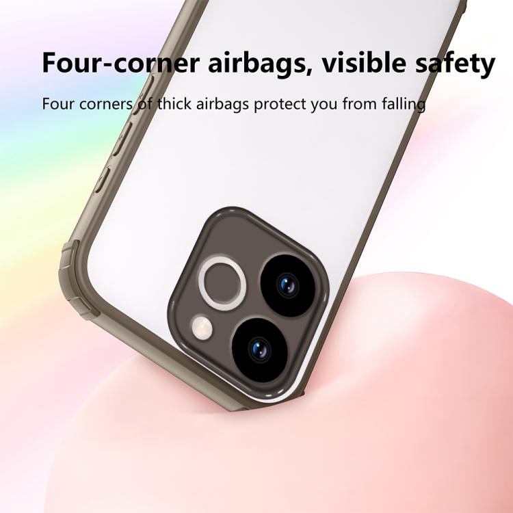 For Realme Note 70T 4G Four Corners Shield Shockproof TPU Hybrid PC Phone Case