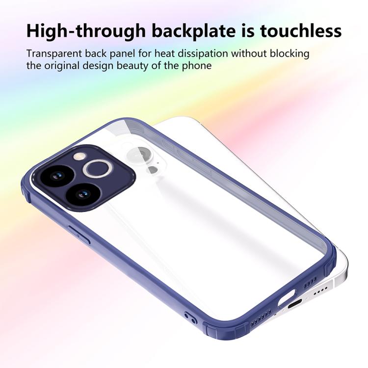 For Realme Note 70T 4G Four Corners Shield Shockproof TPU Hybrid PC Phone Case