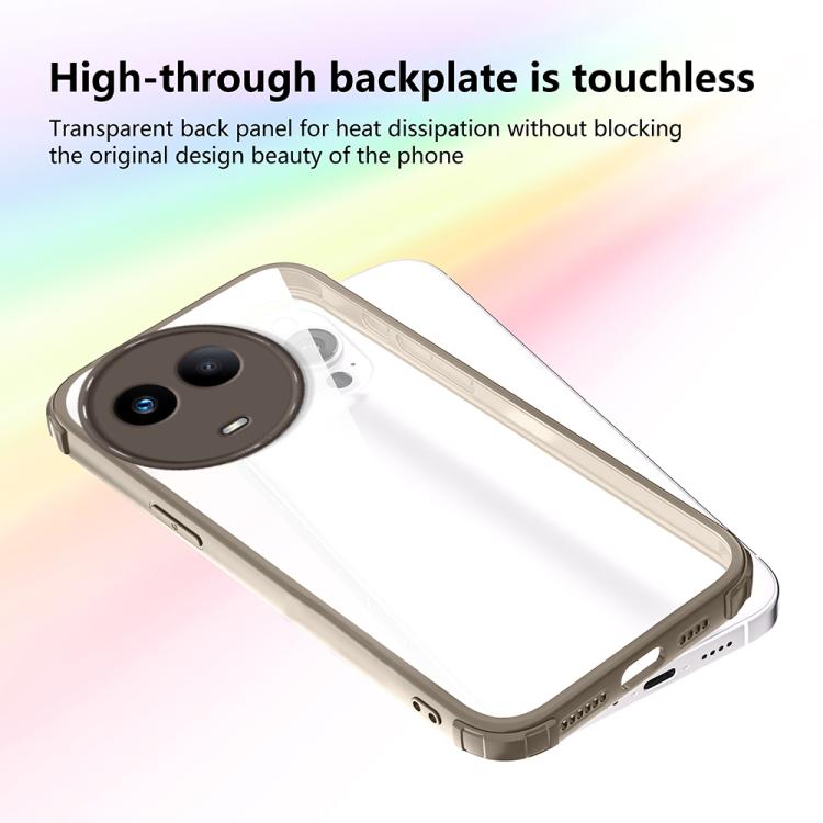 For Realme 11 / 11x 5G / Narzo 60x Four Corners Shield Shockproof TPU Hybrid PC Phone Case