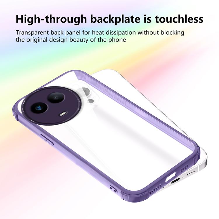 For Realme 11 / 11x 5G / Narzo 60x Four Corners Shield Shockproof TPU Hybrid PC Phone Case