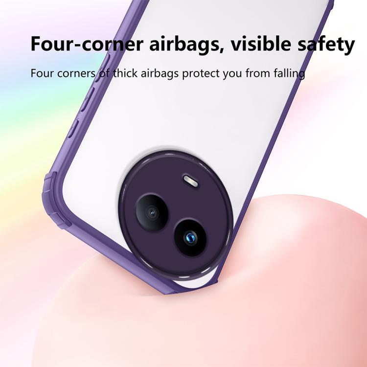 For Realme 11 / 11x 5G / Narzo 60x Four Corners Shield Shockproof TPU Hybrid PC Phone Case
