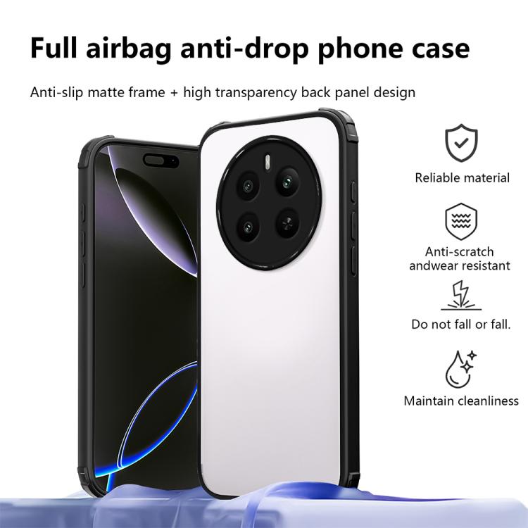 For Realme 12+ / Narzo 70 Pro Four Corners Shield Shockproof TPU Hybrid PC Phone Case