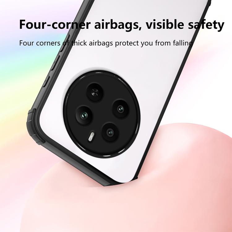 For Realme 12+ / Narzo 70 Pro Four Corners Shield Shockproof TPU Hybrid PC Phone Case