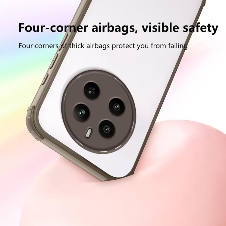 For Realme 12+ / Narzo 70 Pro Four Corners Shield Shockproof TPU Hybrid PC Phone Case