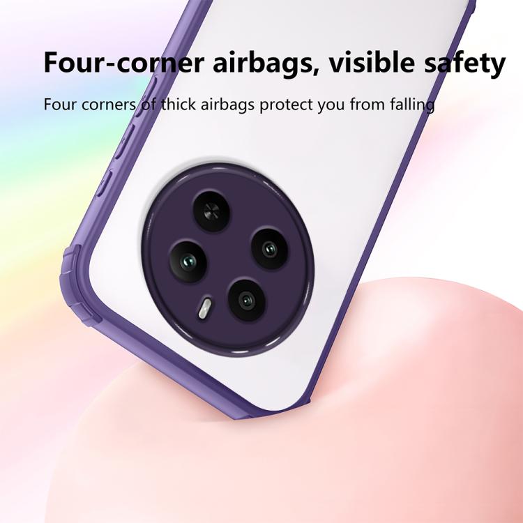 For Realme 12+ / Narzo 70 Pro Four Corners Shield Shockproof TPU Hybrid PC Phone Case