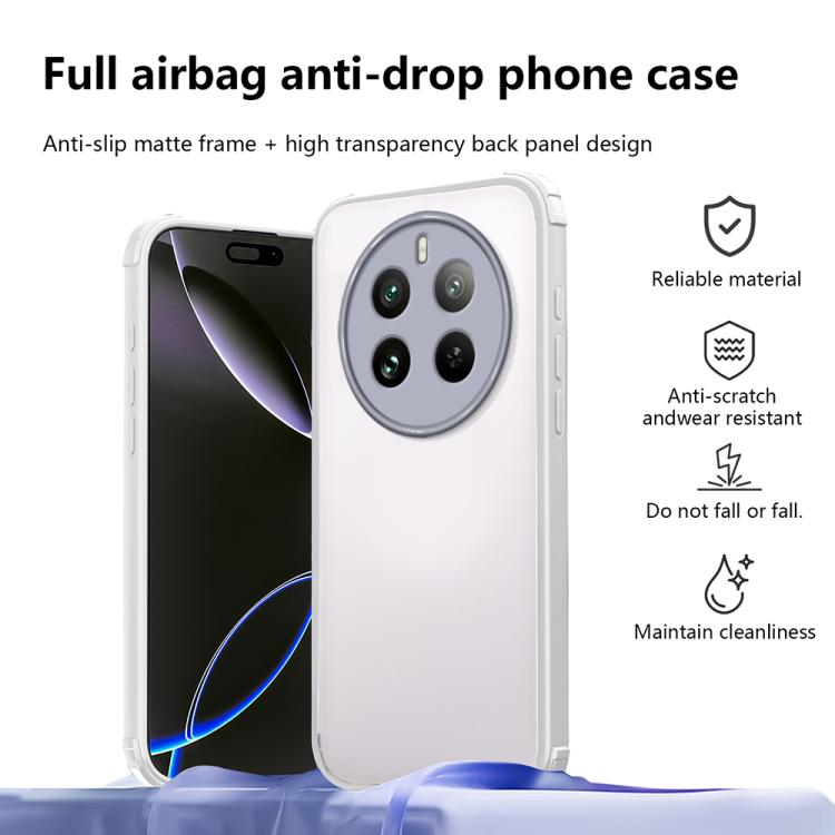 For Realme 12 Pro+ / 12 Pro Four Corners Shield Shockproof TPU Hybrid PC Phone Case