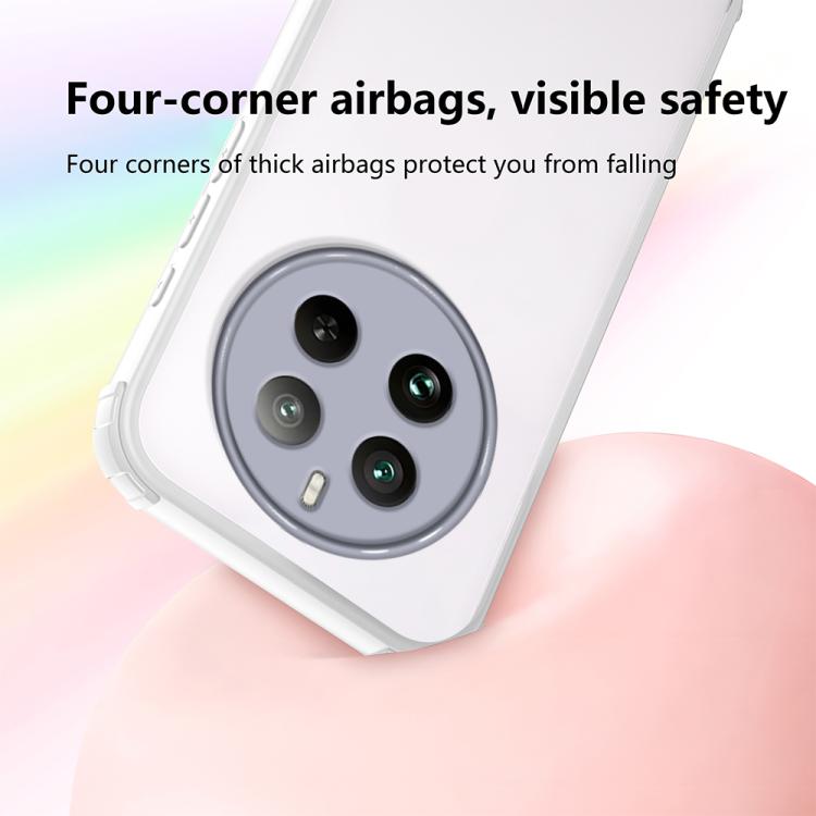 For Realme 12 Pro+ / 12 Pro Four Corners Shield Shockproof TPU Hybrid PC Phone Case