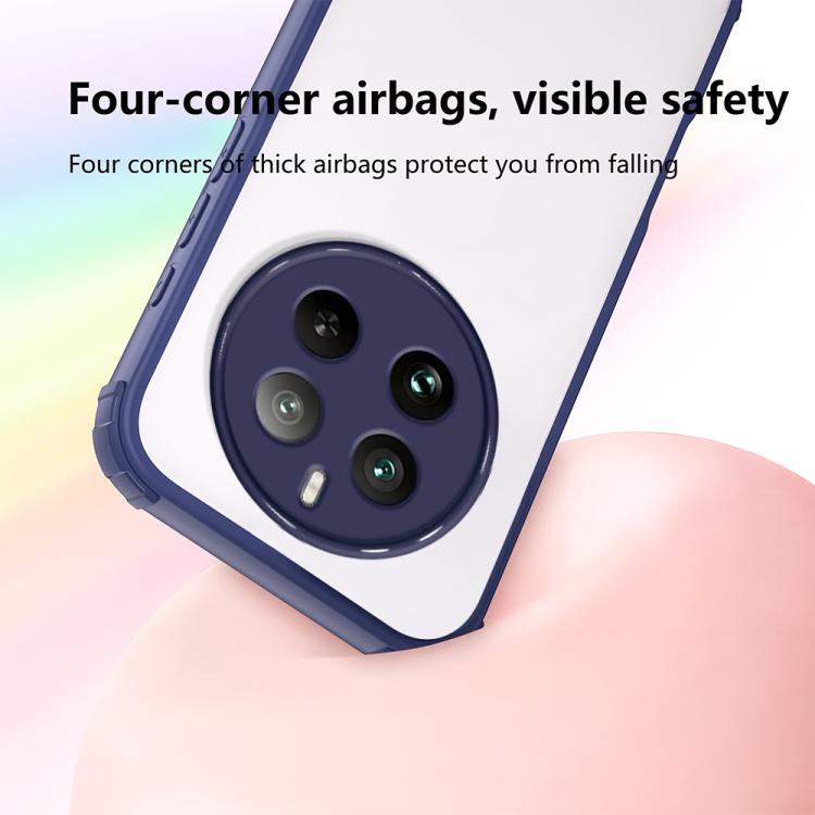For Realme 12 Pro+ / 12 Pro Four Corners Shield Shockproof TPU Hybrid PC Phone Case