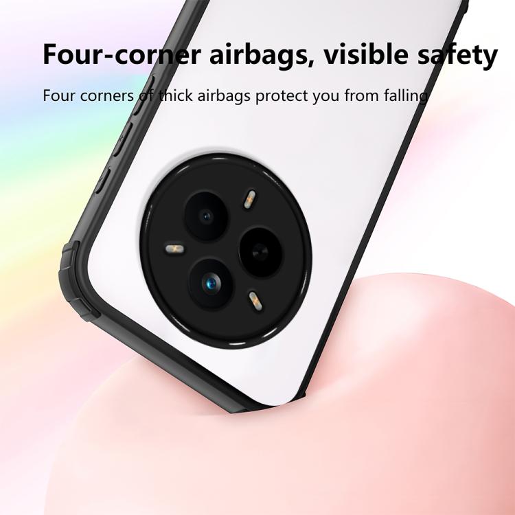 For Realme 14 Pro Four Corners Shield Shockproof TPU Hybrid PC Phone Case