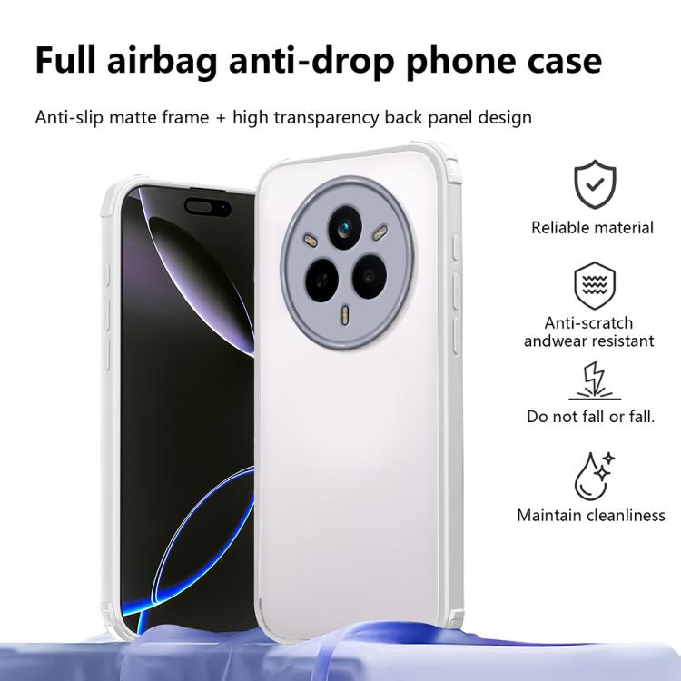 For Realme 14 Pro Four Corners Shield Shockproof TPU Hybrid PC Phone Case