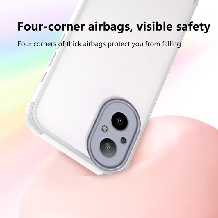 For Realme C67 4G Four Corners Shield Shockproof TPU Hybrid PC Phone Case