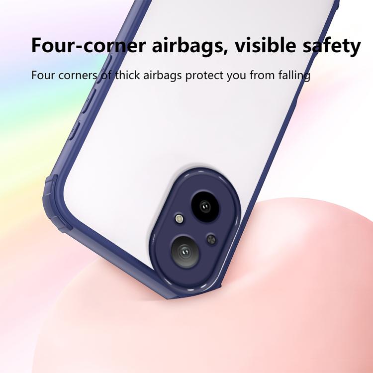 For Realme C67 4G Four Corners Shield Shockproof TPU Hybrid PC Phone Case