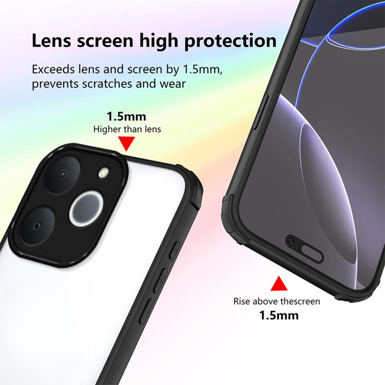 For Realme C71 India Four Corners Shield Shockproof TPU Hybrid PC Phone Case