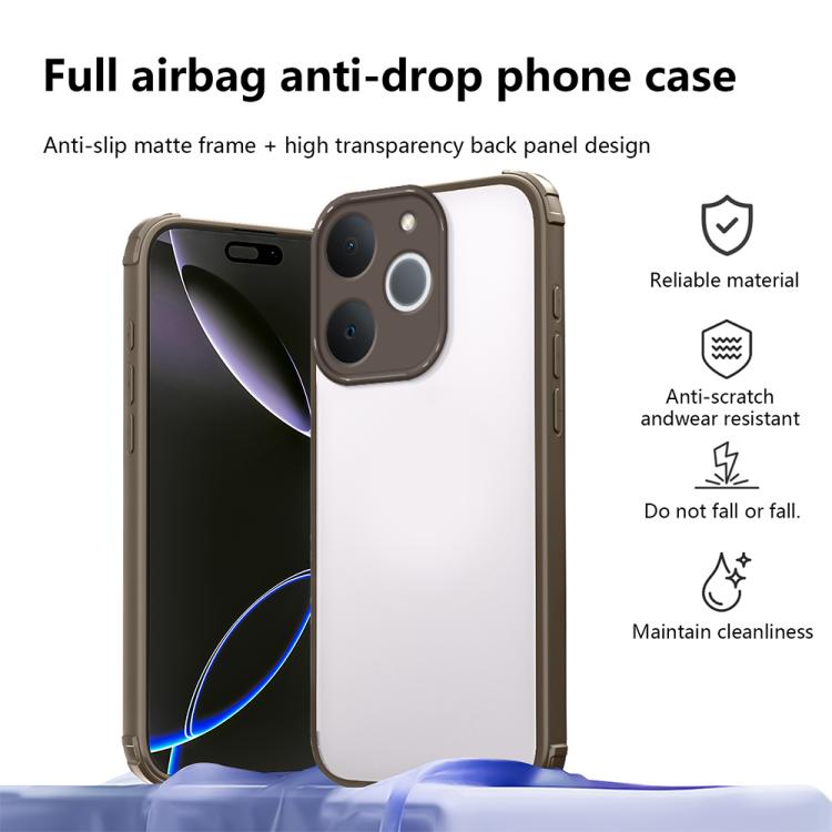 For Realme C71 India Four Corners Shield Shockproof TPU Hybrid PC Phone Case