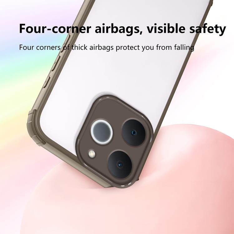 For Realme C71 India Four Corners Shield Shockproof TPU Hybrid PC Phone Case