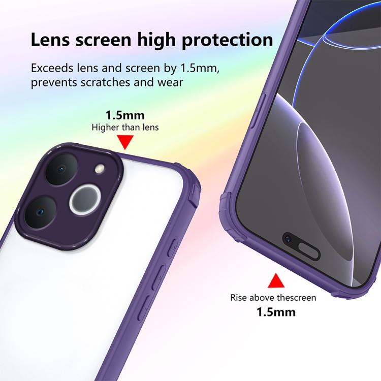 For Realme C71 India Four Corners Shield Shockproof TPU Hybrid PC Phone Case