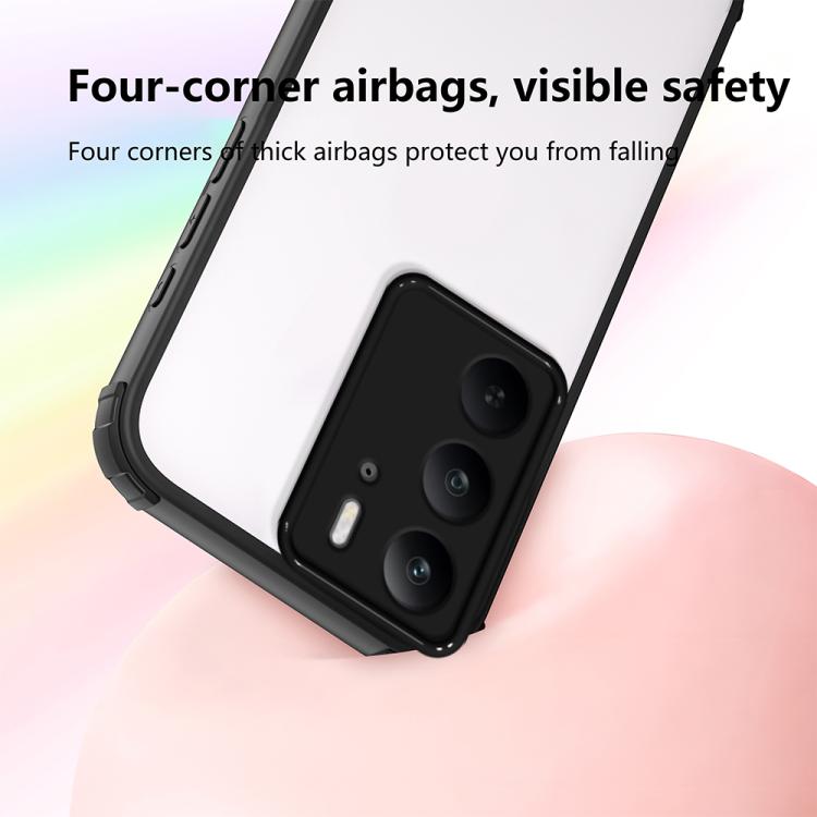 For Realme C75 4G / 14x India Four Corners Shield Shockproof TPU Hybrid PC Phone Case