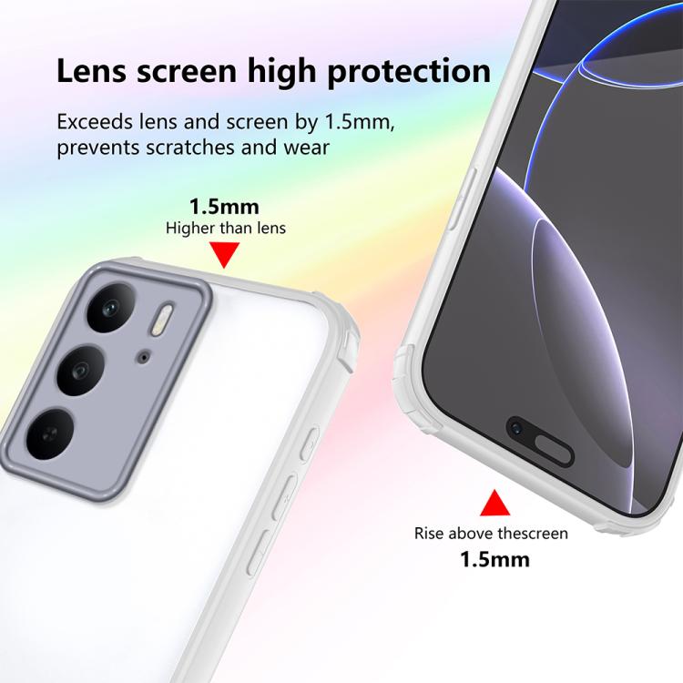 For Realme C75 4G / 14x India Four Corners Shield Shockproof TPU Hybrid PC Phone Case