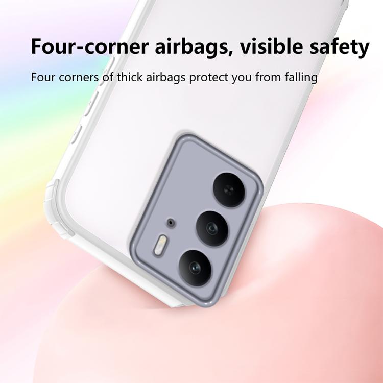 For Realme C75 4G / 14x India Four Corners Shield Shockproof TPU Hybrid PC Phone Case