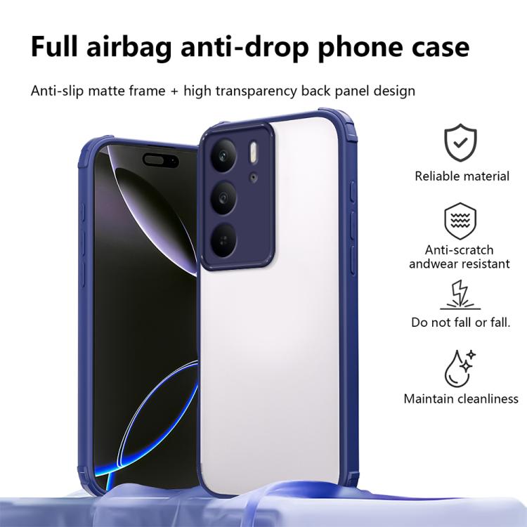 For Realme C75 4G / 14x India Four Corners Shield Shockproof TPU Hybrid PC Phone Case