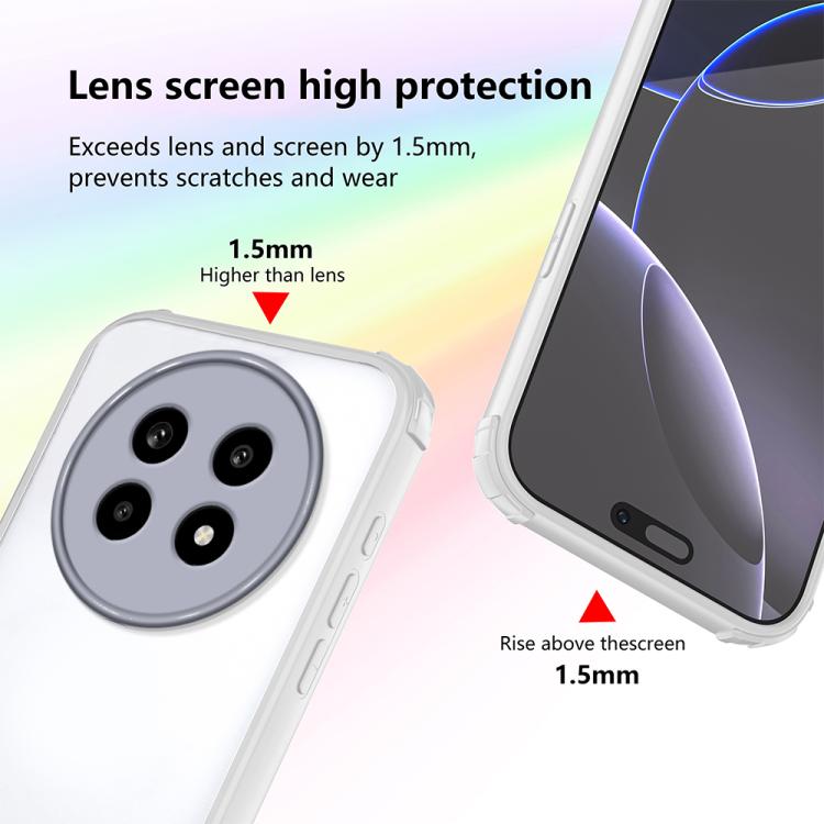 For Realme 13 Pro Global Four Corners Shield Shockproof TPU Hybrid PC Phone Case