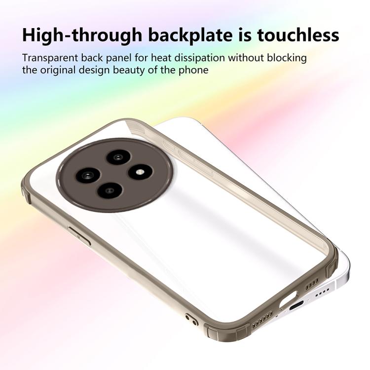 For Realme 13 Pro Global Four Corners Shield Shockproof TPU Hybrid PC Phone Case