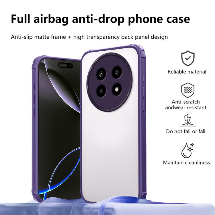 For Realme 13 Pro Global Four Corners Shield Shockproof TPU Hybrid PC Phone Case