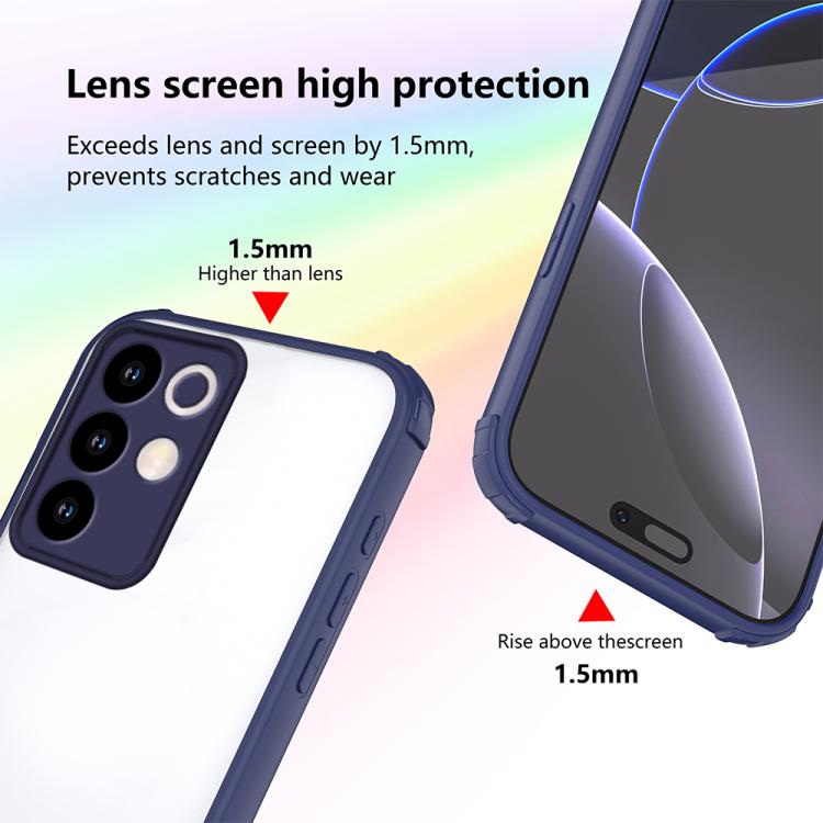 For Realme 15x 5G India Four Corners Shield Shockproof TPU Hybrid PC Phone Case