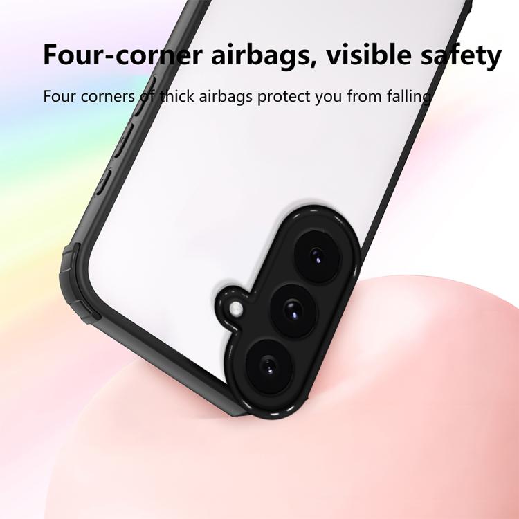 For Samsung Galaxy S25 FE 5G Four Corners Shield Shockproof TPU Hybrid PC Phone Case