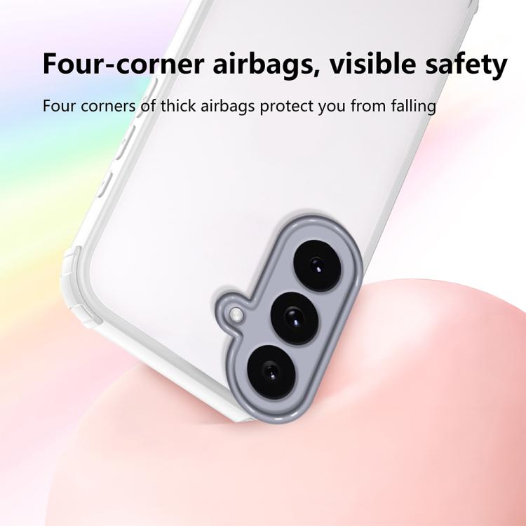 For Samsung Galaxy S25 FE 5G Four Corners Shield Shockproof TPU Hybrid PC Phone Case