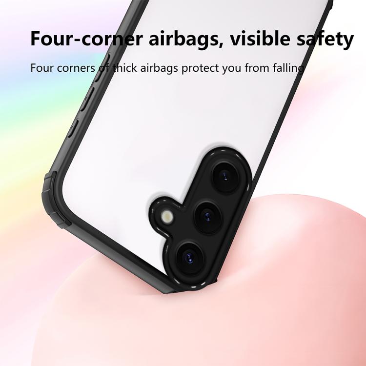 For Samsung Galaxy S25+ 5G Four Corners Shield Shockproof TPU Hybrid PC Phone Case