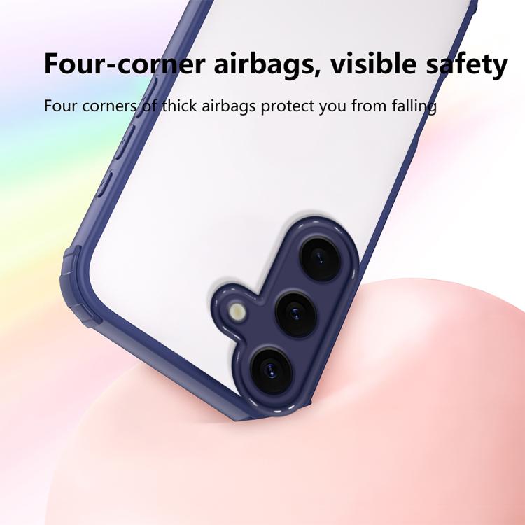 For Samsung Galaxy S25+ 5G Four Corners Shield Shockproof TPU Hybrid PC Phone Case