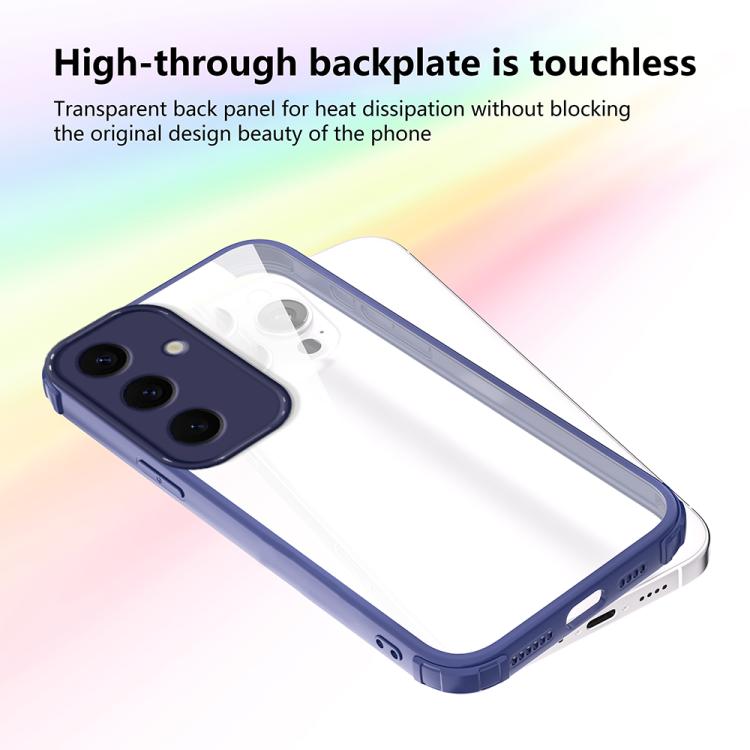 For Samsung Galaxy S24 5G Four Corners Shield Shockproof TPU Hybrid PC Phone Case